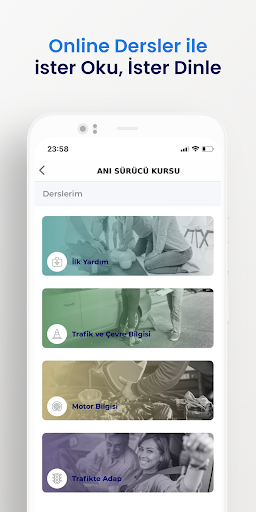 Anı Sürücü Kursu Screenshot 3 - AppWisp.com
