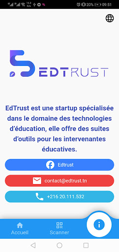 Android application EdScan screenshort