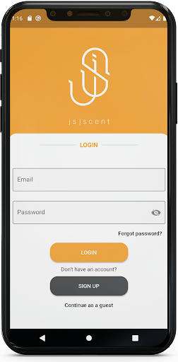 Android application Jsscent screenshort