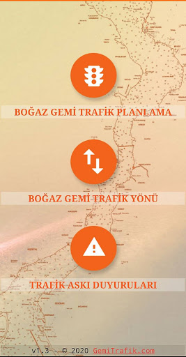 Android application Boğaz Trafik Bilgi screenshort