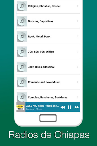 Radio de Chiapas Screen 2
