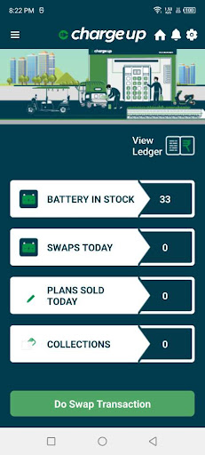 Chargeup - Partner App Screen 2