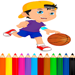 Coloring Sports icon