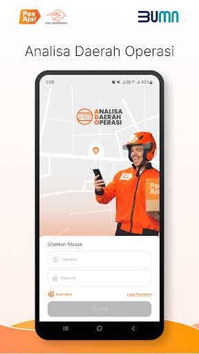 Android application ADO ( Analisa Daerah Operasi ) screenshort