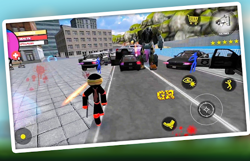 Stickman Combat - Superhero Super Fighter