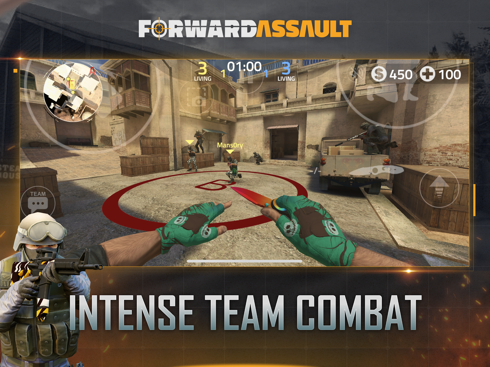 Hình ảnh Forward Assault Hack Map