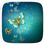 Butterfly Gold Theme icon