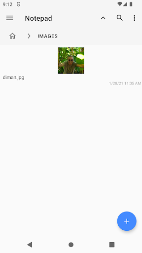 Notepad Screen 2