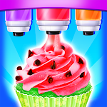 Cover Image of Télécharger Cupcake Girl Games: Cuisine occasionnelle Fabrication d'aliments  APK