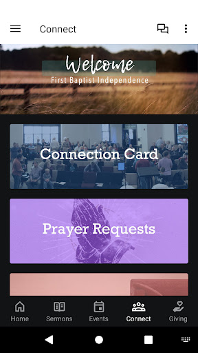 First Baptist Independence Screen 3