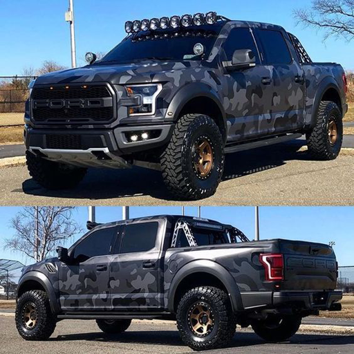 Modified Pickup Truck logo