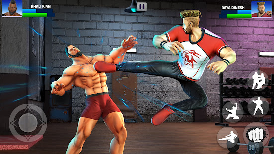 Bodybuilder GYM Fighting Game apklade screenshots 1
