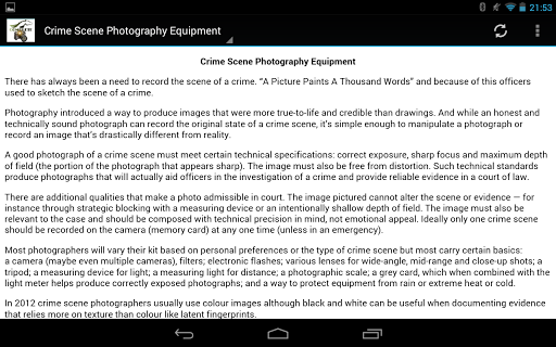 CSI - Forensic Photography