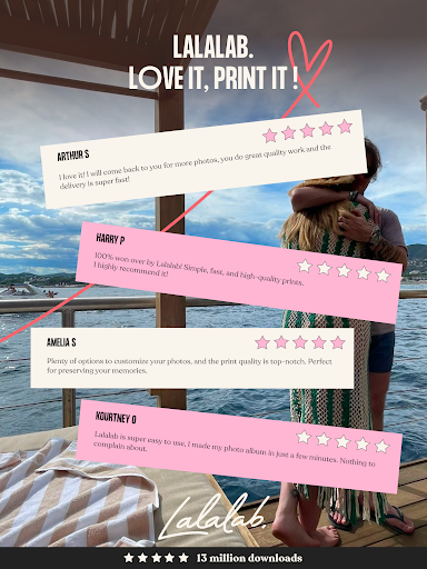 Screenshot of Lalalab - Photo printing