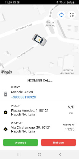 DigiTaxi Driver © Screen 3