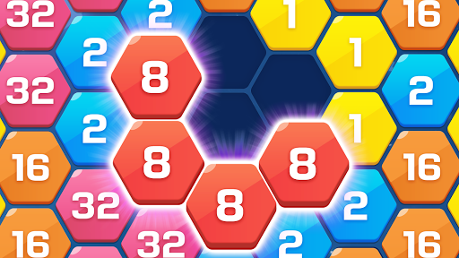 Merge Block Puzzle - 2048 Hexa 1.5.6 screenshots 1