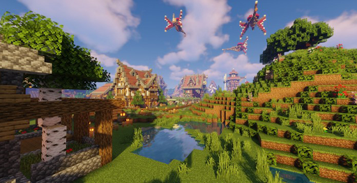 Fantasy Village Map Screen 3