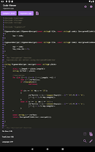 Code Viewer Screenshot