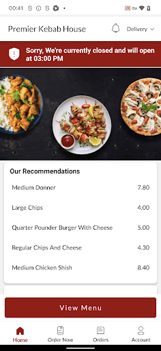 Premier Kebab House Screen 2