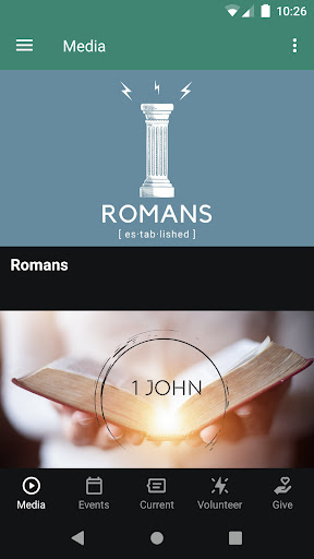 Android application Legacy Christian screenshort