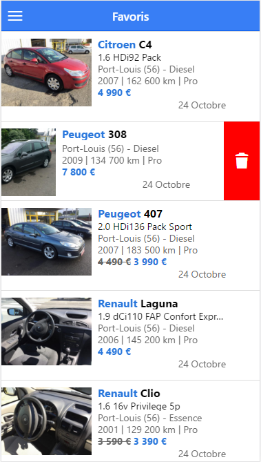 Autocadre - Voitures Occasion Screen 3