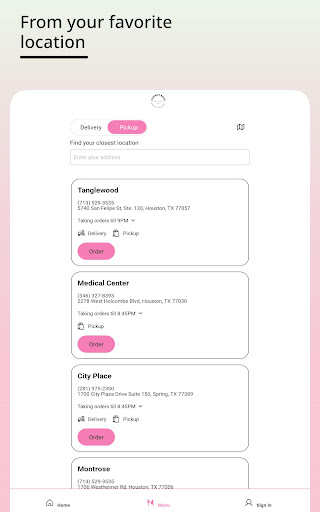 App screenshot
