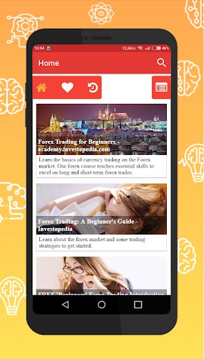 Android application Forex for Beginners - Guide screenshort