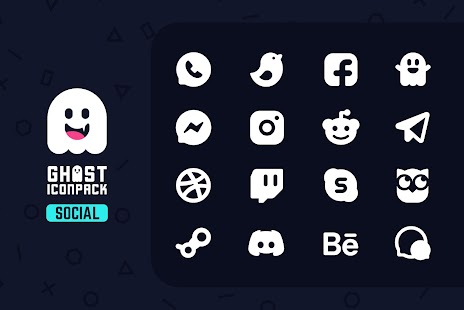 Snímek obrazovky Ghost IconPack