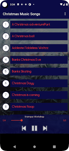 Christmas Music songs Screen 3