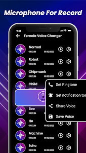 Female Voice Changer