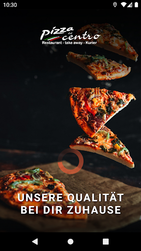 Android application Pizza del Centro screenshort
