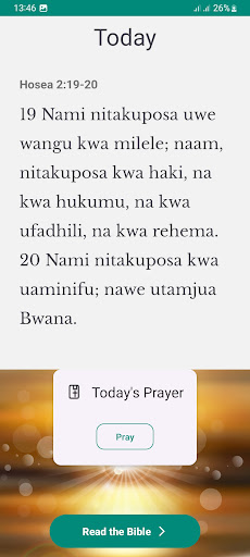 Biblia Takatifu Swahili Bible Screen 3