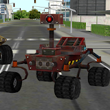 Sci Fi Future Robot Cars Sim icon