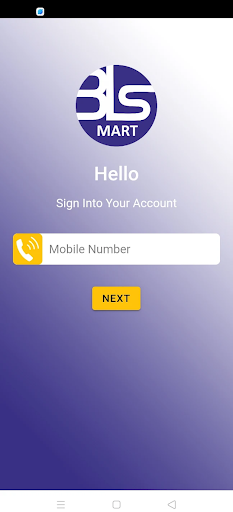 Android application BLS-MART screenshort