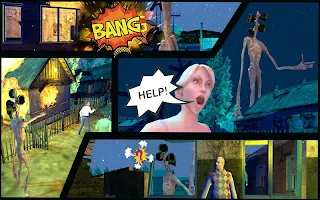 Scary Pipe Head Siren Head 2 - Screenshot 3