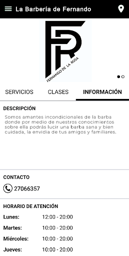 La Barbería de Fernando Screen 2