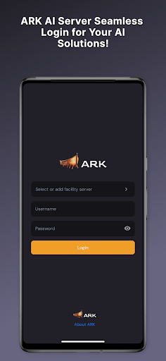 Android application ARK.ai screenshort
