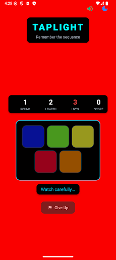 TapLight Puzzle screenshot 1