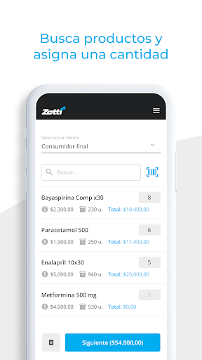 Ventas Mobile Screen 2