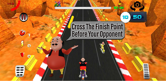 Motu Patlu Bike Racing Game 1.0.3 APK screenshots 14