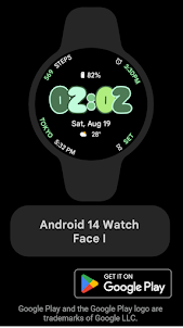 Android 14 Watch Face I