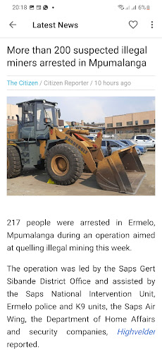 South Africa Breaking News