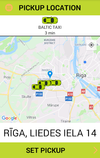 BalticTAXI Screenshot 2 - AppWisp.com