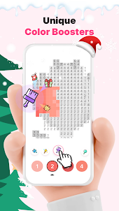Christmas Pixel Coloring Game