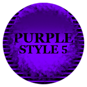 Purple Icon Pack Style 5 ✨Free✨