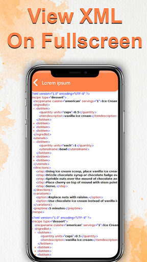 XML Viewer  Reader - XML Editor for Android