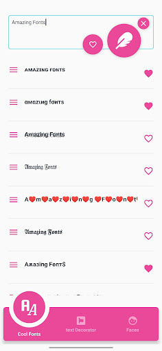 Awesome Fonts: Text Generator! Screen 2