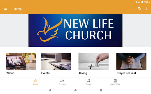 Screenshot of New Life Jesup