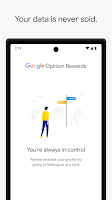 screenshot of Google Opinion Rewards