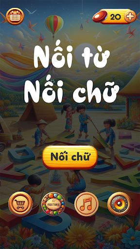 Android application Nối Từ - Nối chữ screenshort